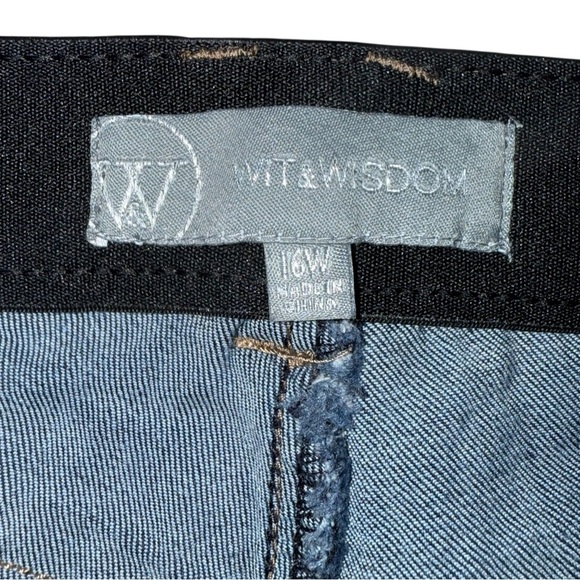 WIT & WISDOM AB-Solution Stretch Skinny Jeans - 16W Indigo - Picture 4 of 10